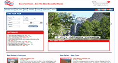 Desktop Screenshot of getamericatours.com